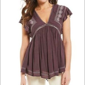 SOLD A Free People Falling Waters Tunic